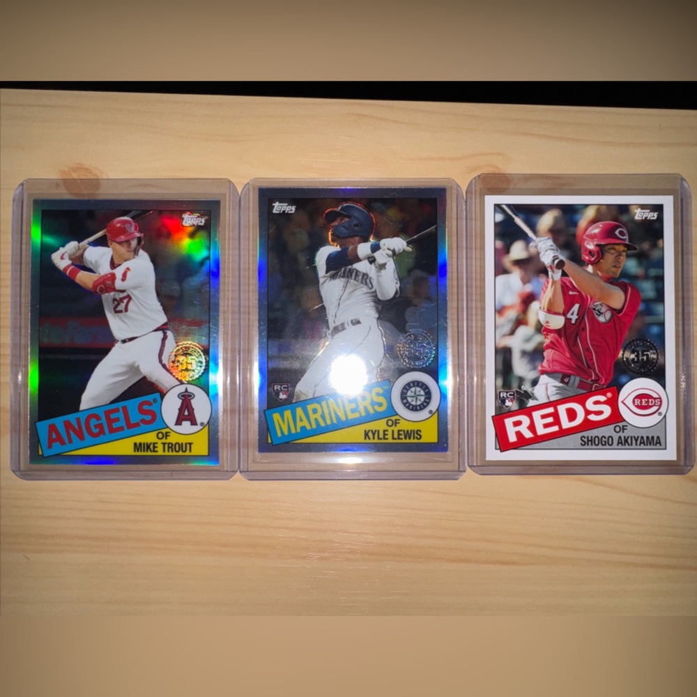 Topps Chrome Baseball Cards